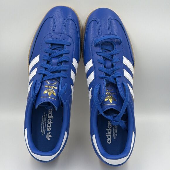 NWT Adidas Samba OG Blue Cloud White Gum Mens JR0882 NEW Size 12